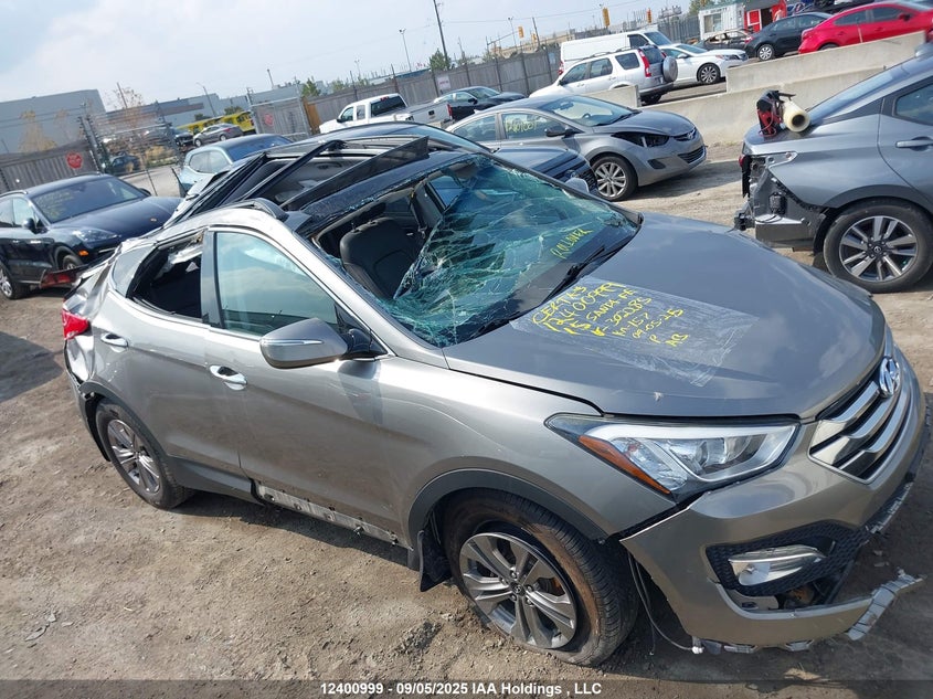 5XYZUDLB1FG302285 2015 HYUNDAI SANTA FE photo no. 6