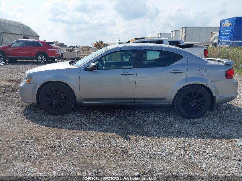 2013 Dodge Avenger VIN: 1C3CDZAB9DN697185 Lot: 12401010