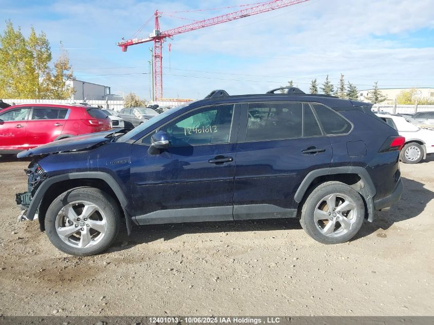 2020 Toyota Rav4 Limited VIN: 2T3DWRFV3LW095452 Lot: 12401013