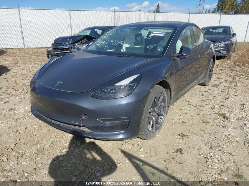 2022 Tesla Model 3, Угон, IAAI, VIN 5YJ3E1EB3NF354568 — фото 2
