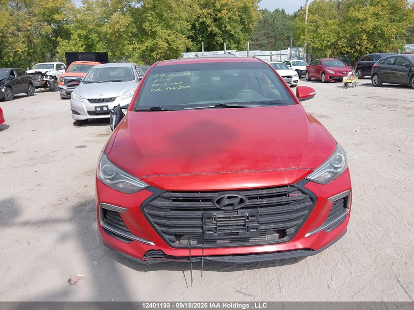 KMHD04LB8JU548243 2018 HYUNDAI ELANTRA photo no. 12