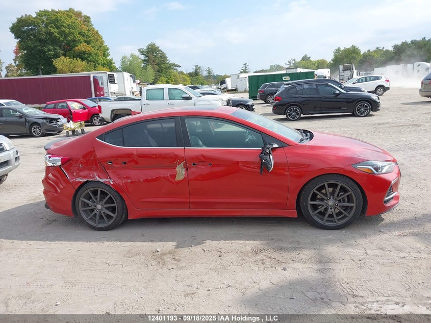 KMHD04LB8JU548243 2018 HYUNDAI ELANTRA photo no. 13