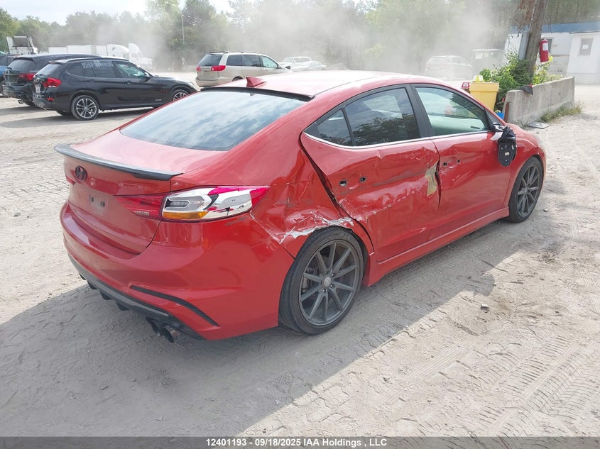 KMHD04LB8JU548243 2018 HYUNDAI ELANTRA photo no. 4