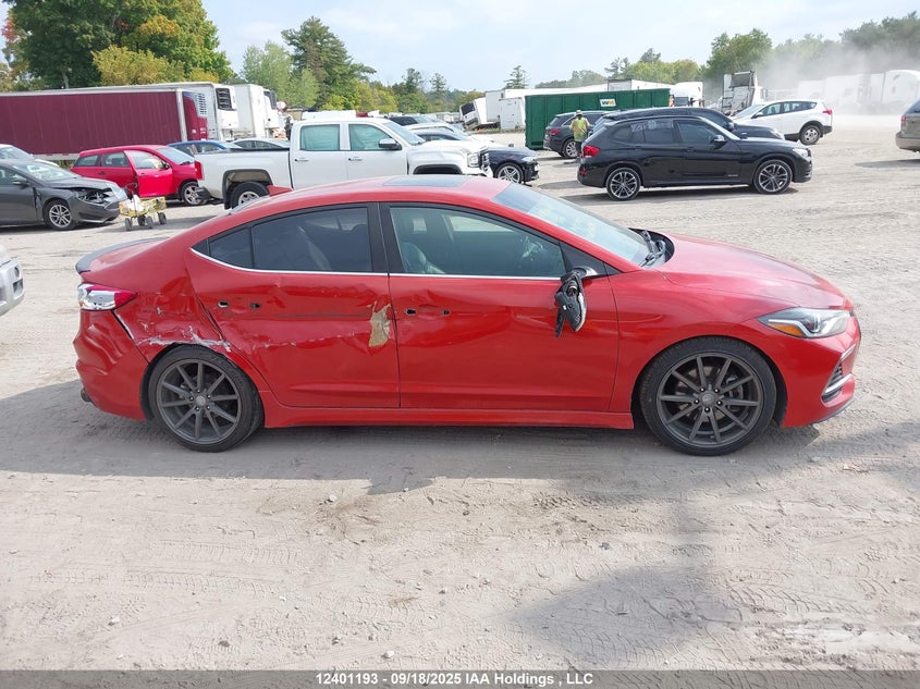 KMHD04LB8JU548243 2018 HYUNDAI ELANTRA photo no. 6