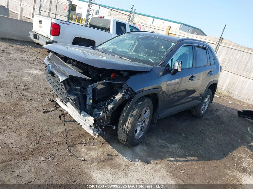 2024 Toyota Rav4 Hybrid Le VIN: 2T3BWRFV7RW215141 Lot: 12401233