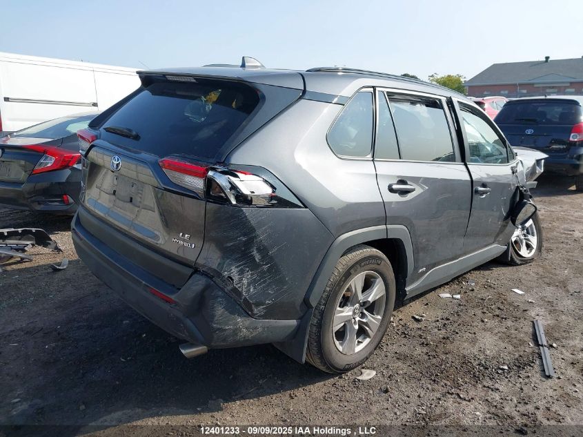 2024 Toyota Rav4 Hybrid Le VIN: 2T3BWRFV7RW215141 Lot: 12401233