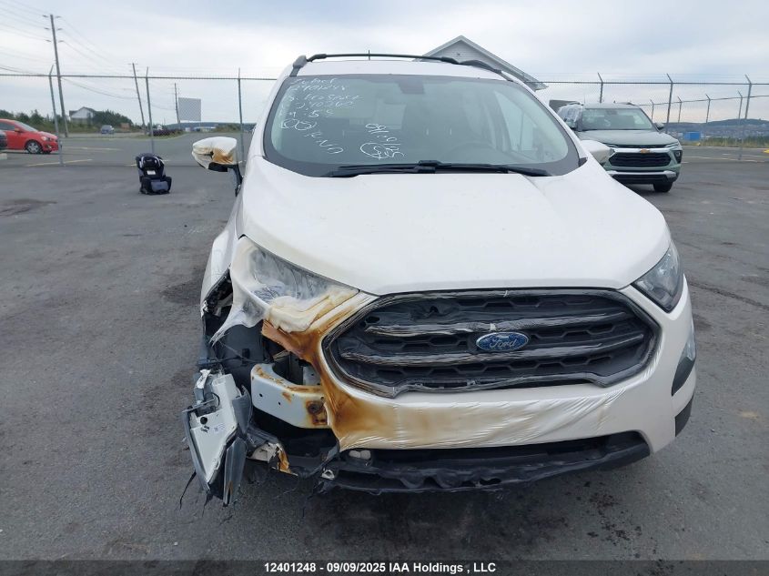 2018 Ford Ecosport Ses VIN: MAJ6P1CL8JC240260 Lot: 12401248