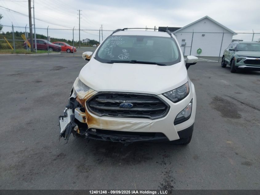 2018 Ford Ecosport Ses VIN: MAJ6P1CL8JC240260 Lot: 12401248