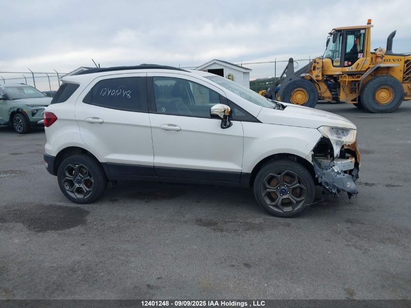 2018 Ford Ecosport Ses VIN: MAJ6P1CL8JC240260 Lot: 12401248
