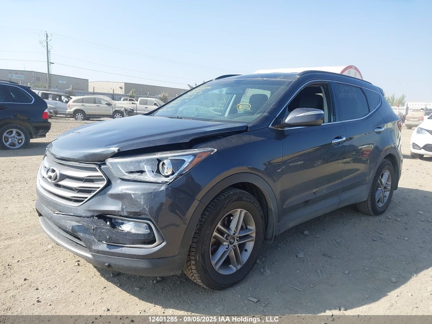 5XYZUDLB0JG510053 2018 HYUNDAI SANTA FE photo no. 2
