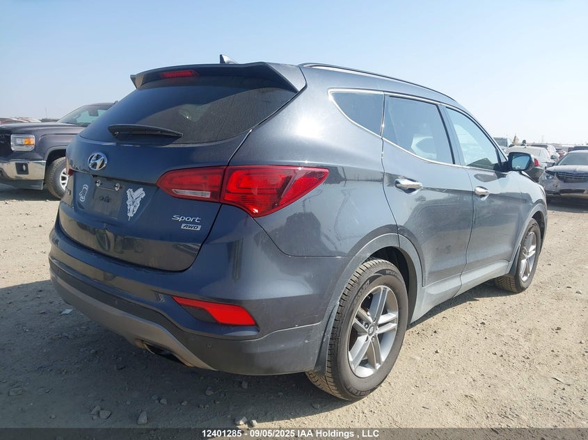 5XYZUDLB0JG510053 2018 HYUNDAI SANTA FE photo no. 4