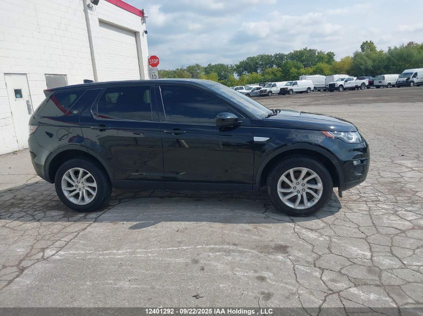 2017 Land Rover Discovery Sport Hse VIN: SALCR2BG1HH714072 Lot: 12401292