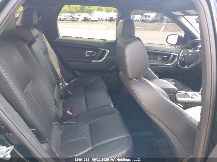 2017 Land Rover Discovery Sport Hse VIN: SALCR2BG1HH714072 Lot: 12401292