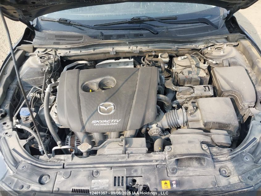 2017 Mazda 3 Grand Touring VIN: JM1BN1W37H1104444 Lot: 12401357