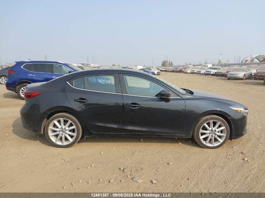 2017 Mazda 3 Grand Touring VIN: JM1BN1W37H1104444 Lot: 12401357