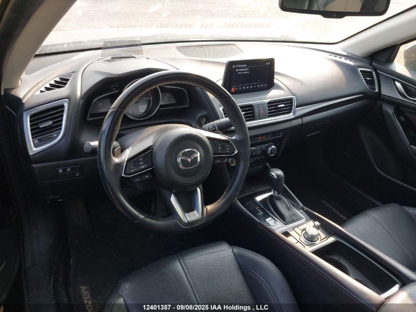 2017 Mazda 3 Grand Touring VIN: JM1BN1W37H1104444 Lot: 12401357