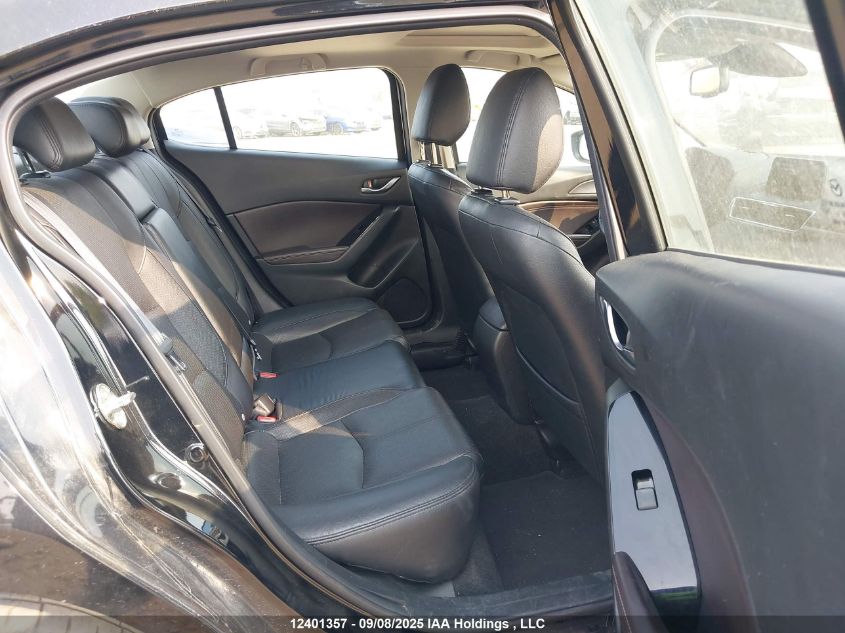 2017 Mazda 3 Grand Touring VIN: JM1BN1W37H1104444 Lot: 12401357