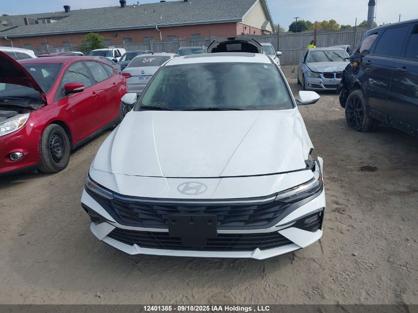 2024 Hyundai Elantra VIN: KMHLN4DG4RU826851 Lot: 12401385