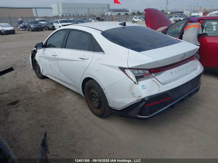 2024 Hyundai Elantra VIN: KMHLN4DG4RU826851 Lot: 12401385