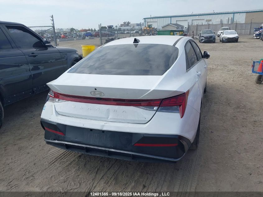 2024 Hyundai Elantra VIN: KMHLN4DG4RU826851 Lot: 12401385