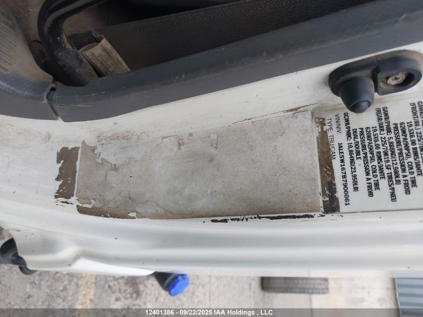 2011 Isuzu Nqr VIN: JALE5W167B7900061 Lot: 12401386