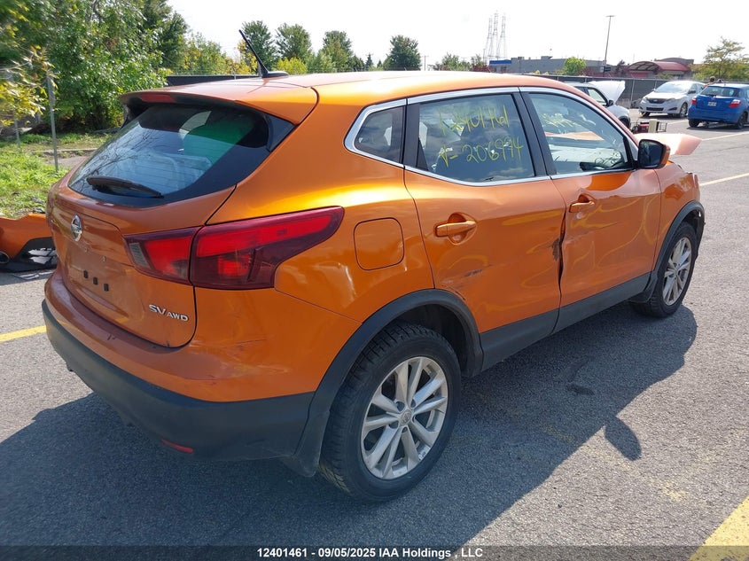 2018 Nissan Qashqai VIN: JN1BJ1CR4JW206994 Lot: 12401461