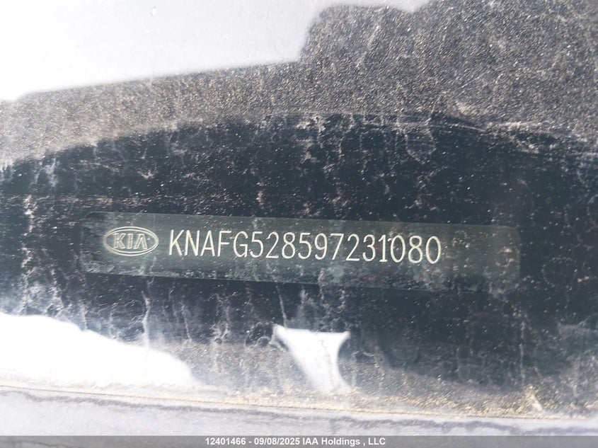 KNAFG528597231080 2009 KIA RONDO photo no. 20
