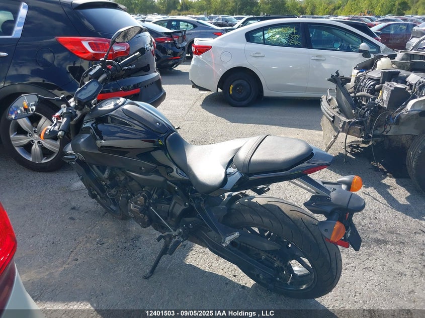 2017 Yamaha Fz07 VIN: JYARM06N6HA002285 Lot: 12401503