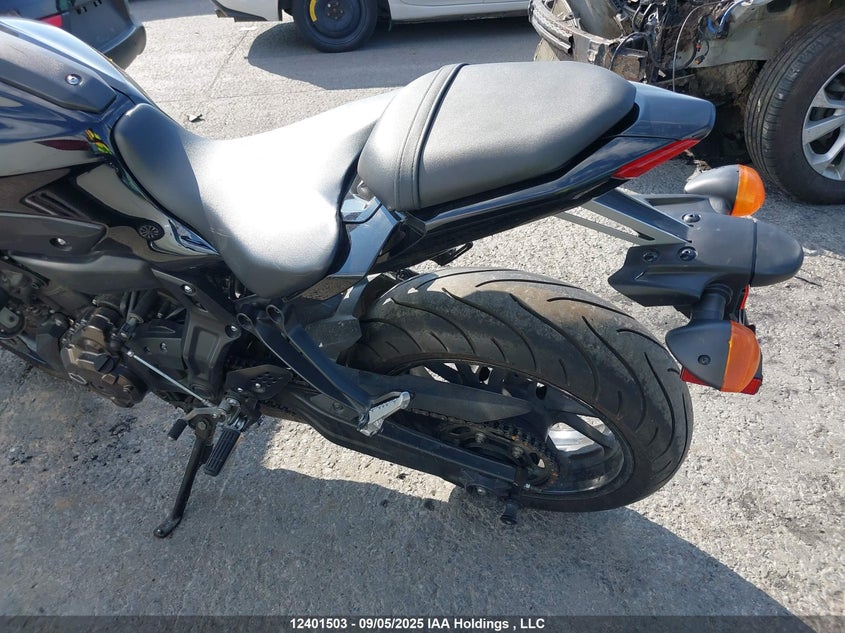 2017 Yamaha Fz07 VIN: JYARM06N6HA002285 Lot: 12401503