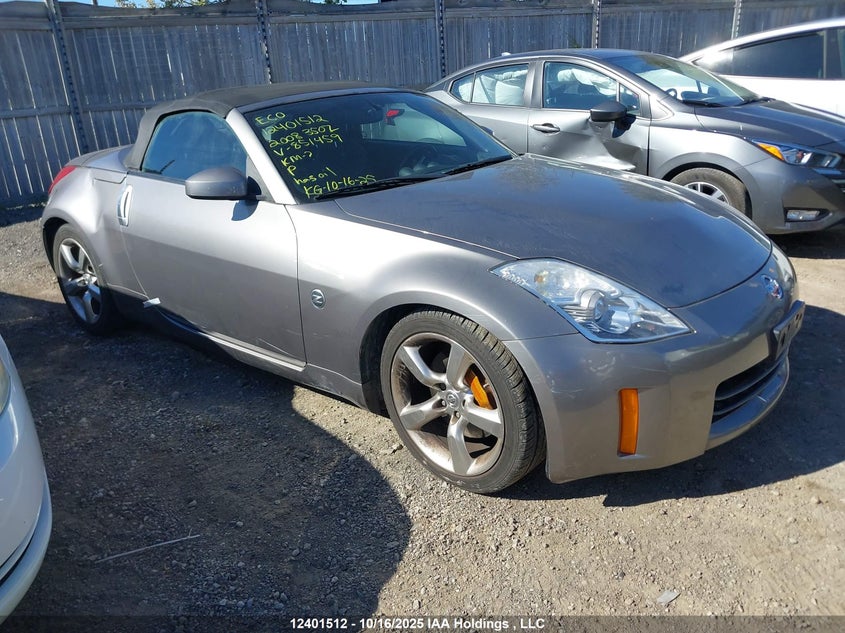 JN1BZ36A78M851459 2008 Nissan 350Z Roadster auction photo 1
