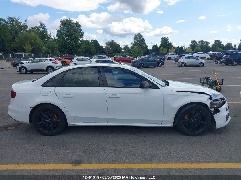2015 Audi A4 VIN: WAUFFCFL2FN038754 Lot: 12401515