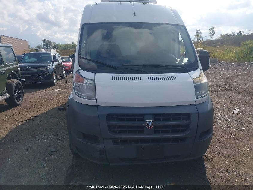 2017 Ram Promaster 2500 High Roof VIN: 3C6TRVDG4HE523703 Lot: 12401561
