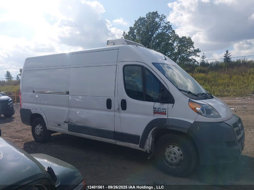 2017 Ram Promaster 2500 High Roof VIN: 3C6TRVDG4HE523703 Lot: 12401561