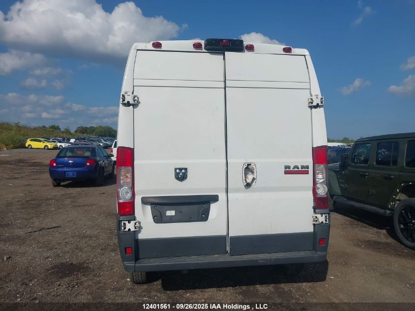 2017 Ram Promaster 2500 High Roof VIN: 3C6TRVDG4HE523703 Lot: 12401561