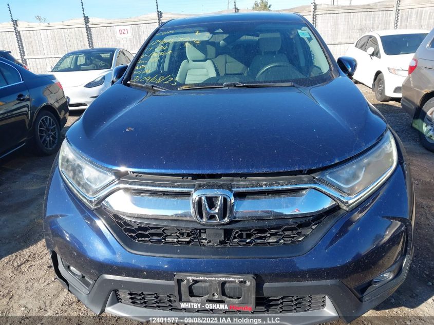 2017 Honda Cr-V Ex VIN: 2HKRW2H56HH136309 Lot: 12401577