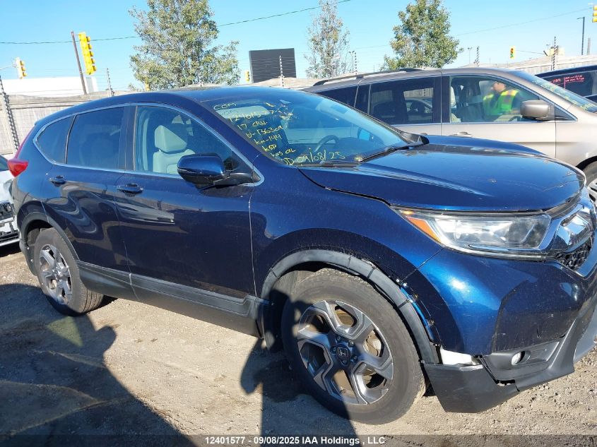 2017 Honda Cr-V Ex VIN: 2HKRW2H56HH136309 Lot: 12401577