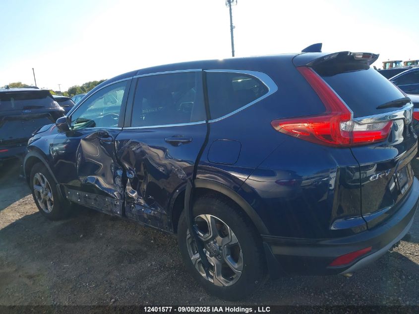 2017 Honda Cr-V Ex VIN: 2HKRW2H56HH136309 Lot: 12401577