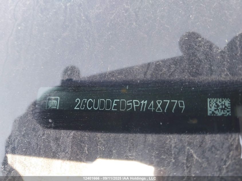 2023 Chevrolet Silverado K1500 Lt VIN: 2GCUDDED5P1148779 Lot: 12401666