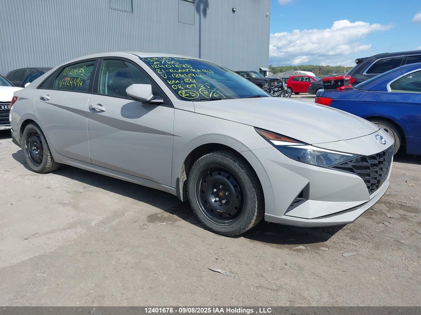KMHLM4AG2MU124494 2021 Hyundai Elantra Sel auction photo 1