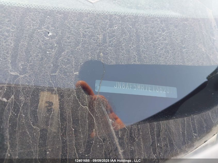 2014 Nissan Juke S/Sv/Sl/Nismo VIN: JN8AF5MR7ET362376 Lot: 12401685