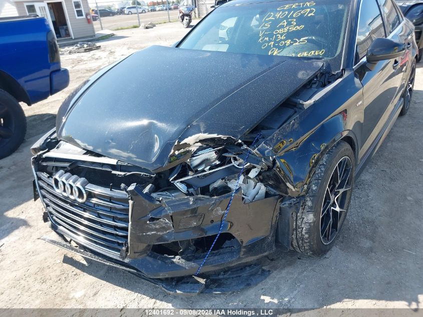 2015 Audi A3 Prestige S-Line VIN: WAUKFRFF8F1088500 Lot: 12401692