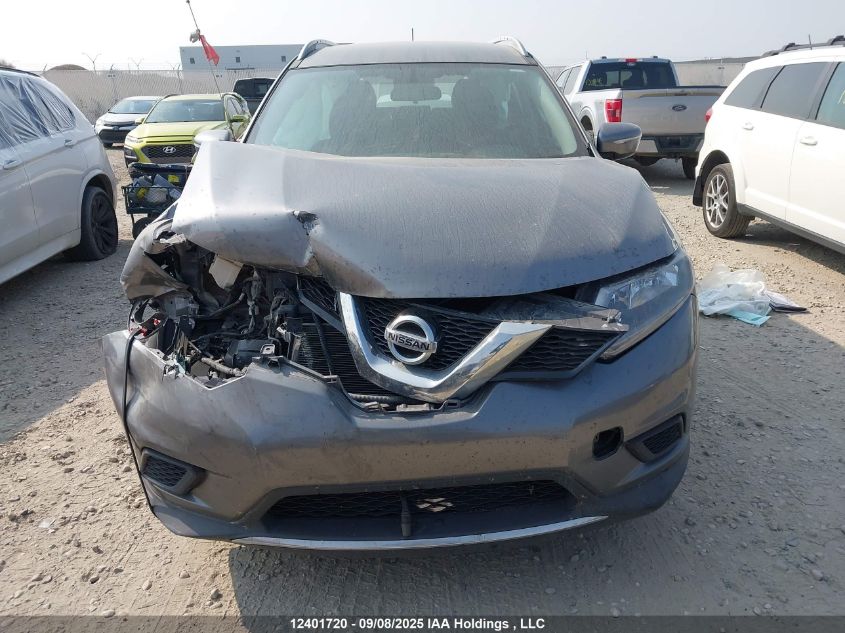 2014 Nissan Rogue S/Sl/Sv VIN: 5N1AT2MV2EC820661 Lot: 12401720