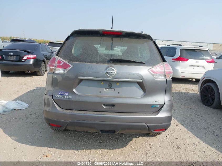 2014 Nissan Rogue S/Sl/Sv VIN: 5N1AT2MV2EC820661 Lot: 12401720