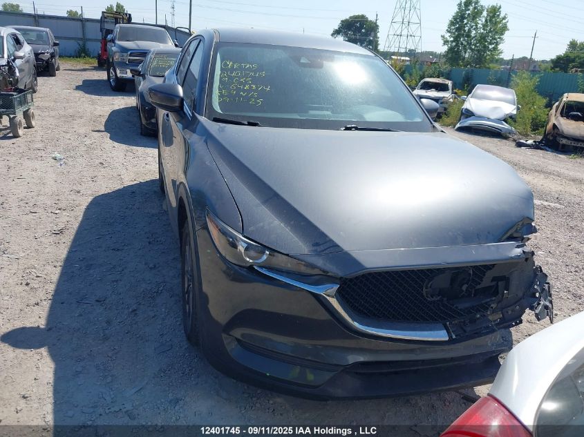 2019 Mazda Cx-5 Touring VIN: JM3KFBCM8K0648374 Lot: 12401745