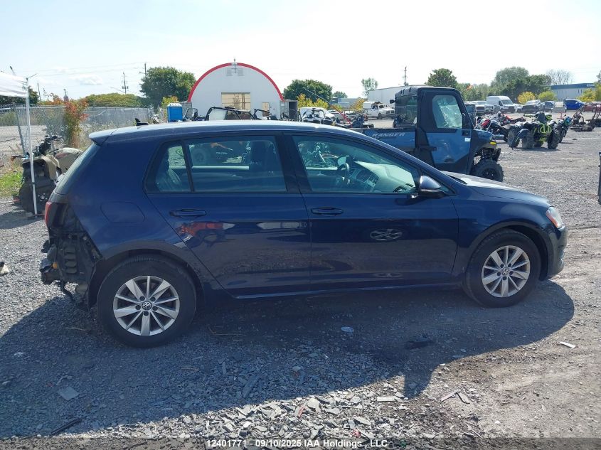2015 Volkswagen Golf VIN: 3VW217AU5FM003723 Lot: 12401771