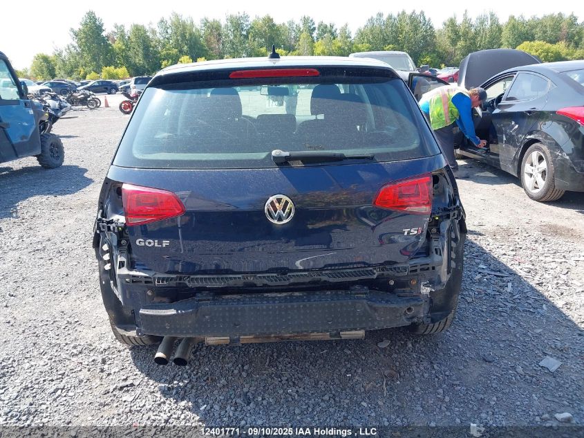 2015 Volkswagen Golf VIN: 3VW217AU5FM003723 Lot: 12401771