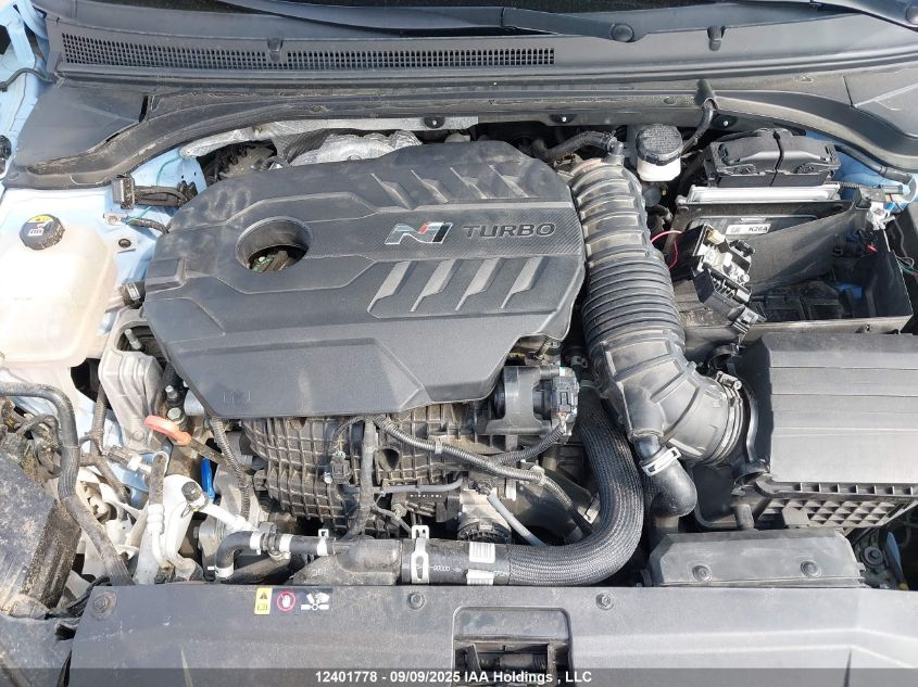 2022 Hyundai Veloster VIN: KMHT36AH8NU011478 Lot: 12401778