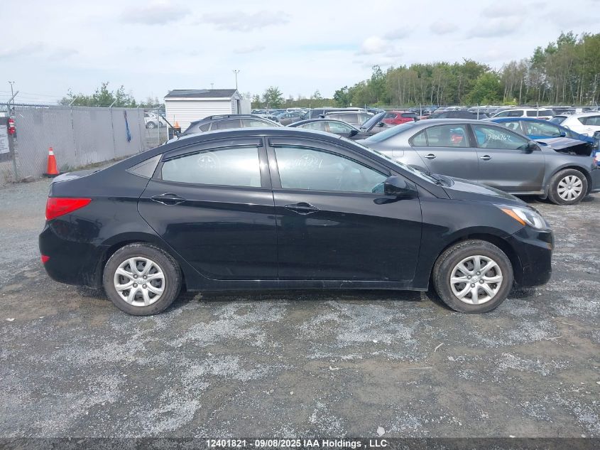2014 Hyundai Accent L VIN: KMHCT4AE0EU731447 Lot: 12401821