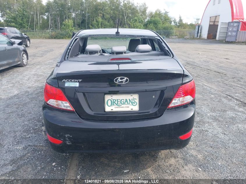 2014 Hyundai Accent L VIN: KMHCT4AE0EU731447 Lot: 12401821