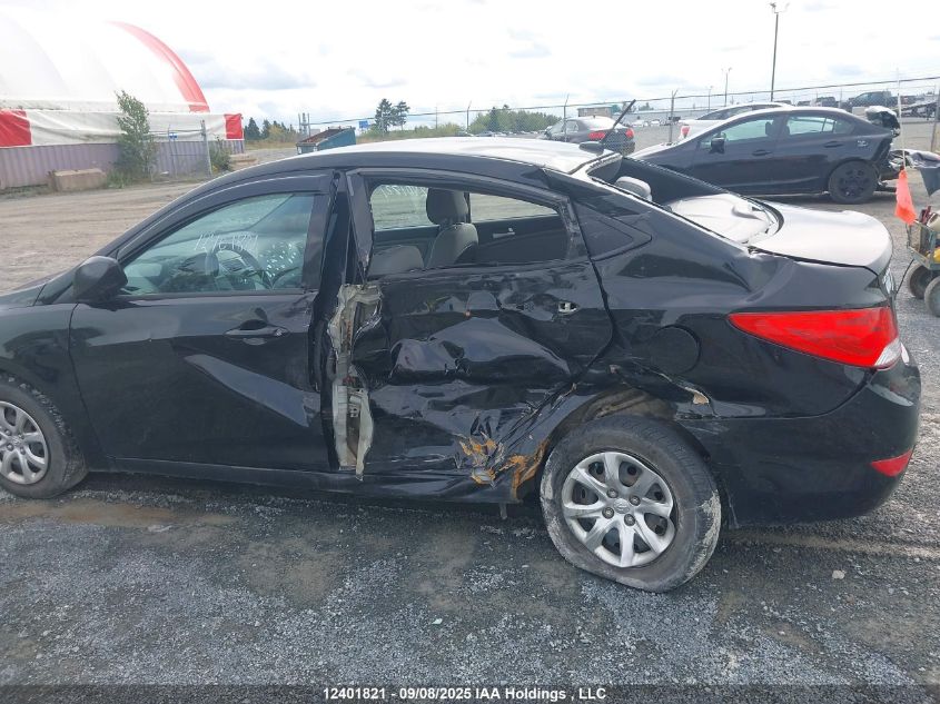 2014 Hyundai Accent L VIN: KMHCT4AE0EU731447 Lot: 12401821